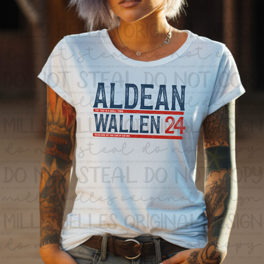 Aldean Wallen 24 PNG