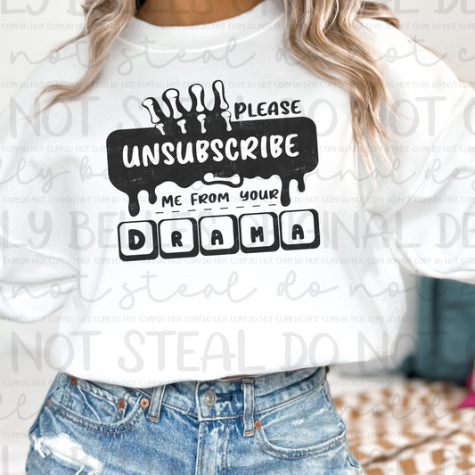 Unsubscribe me PNG