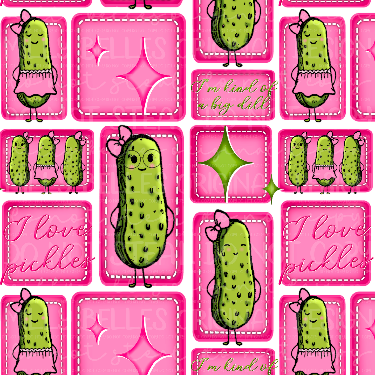 Girly pickles seamless