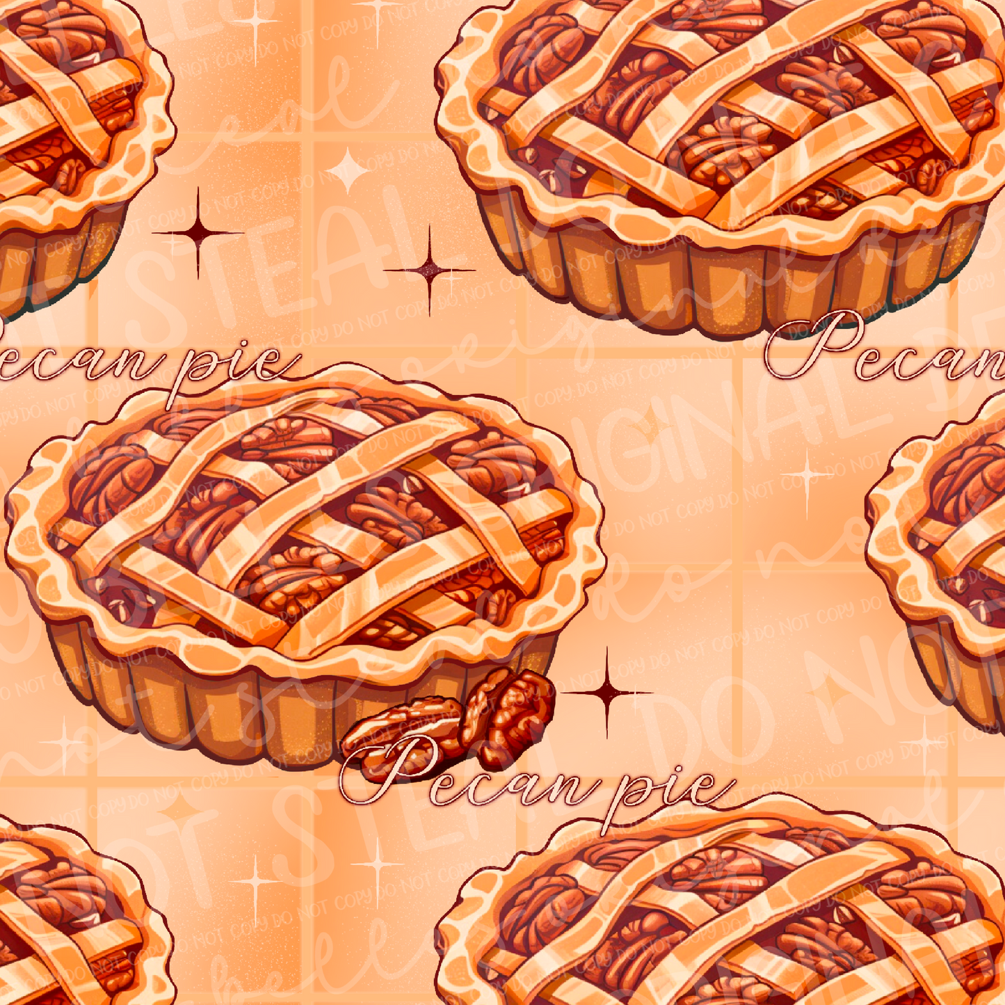 Pecan pie seamless