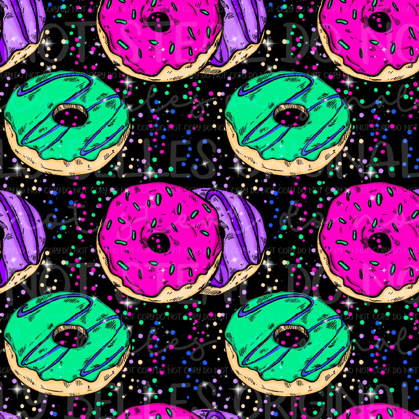 Donuts seamless