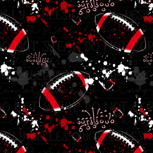 Atlanta Football Colors seamless