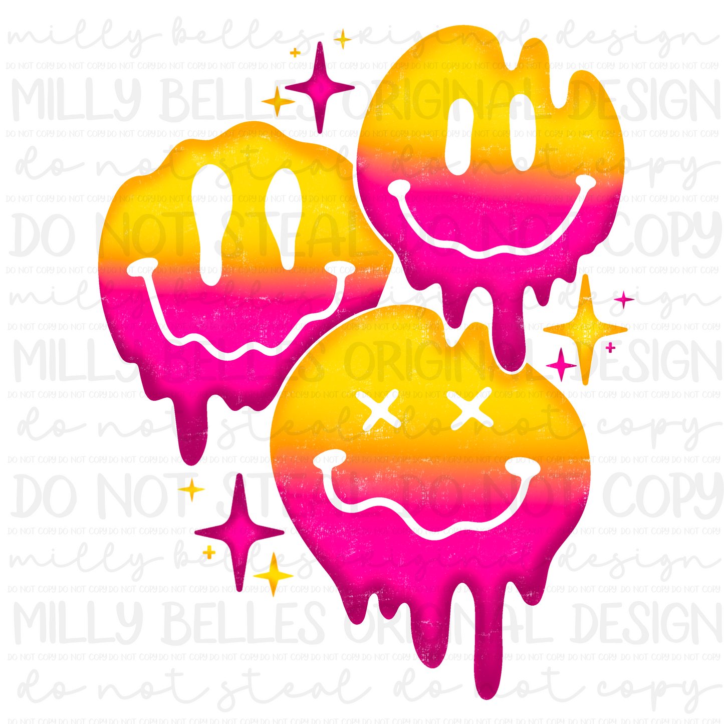 Sunset smileys PNG