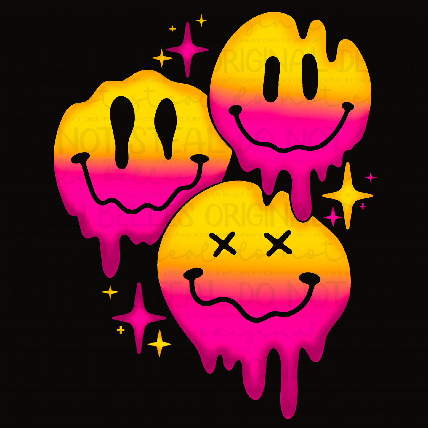 Sunset smileys PNG