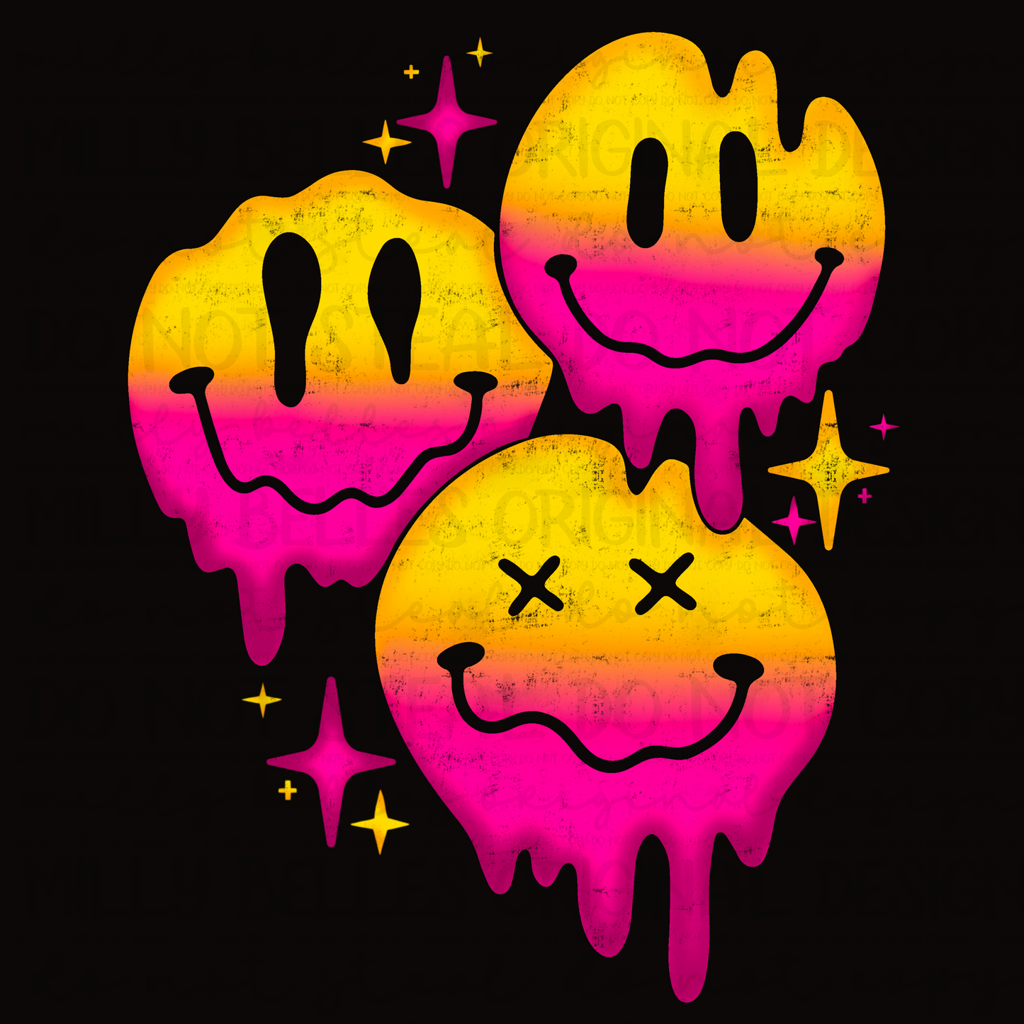 Sunset smileys PNG