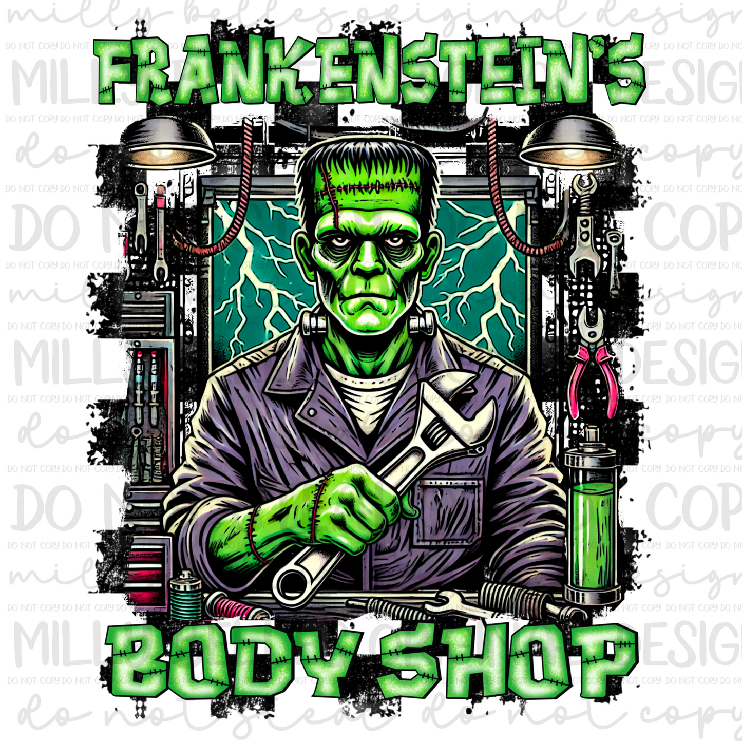 Frankys Body Shop PNG