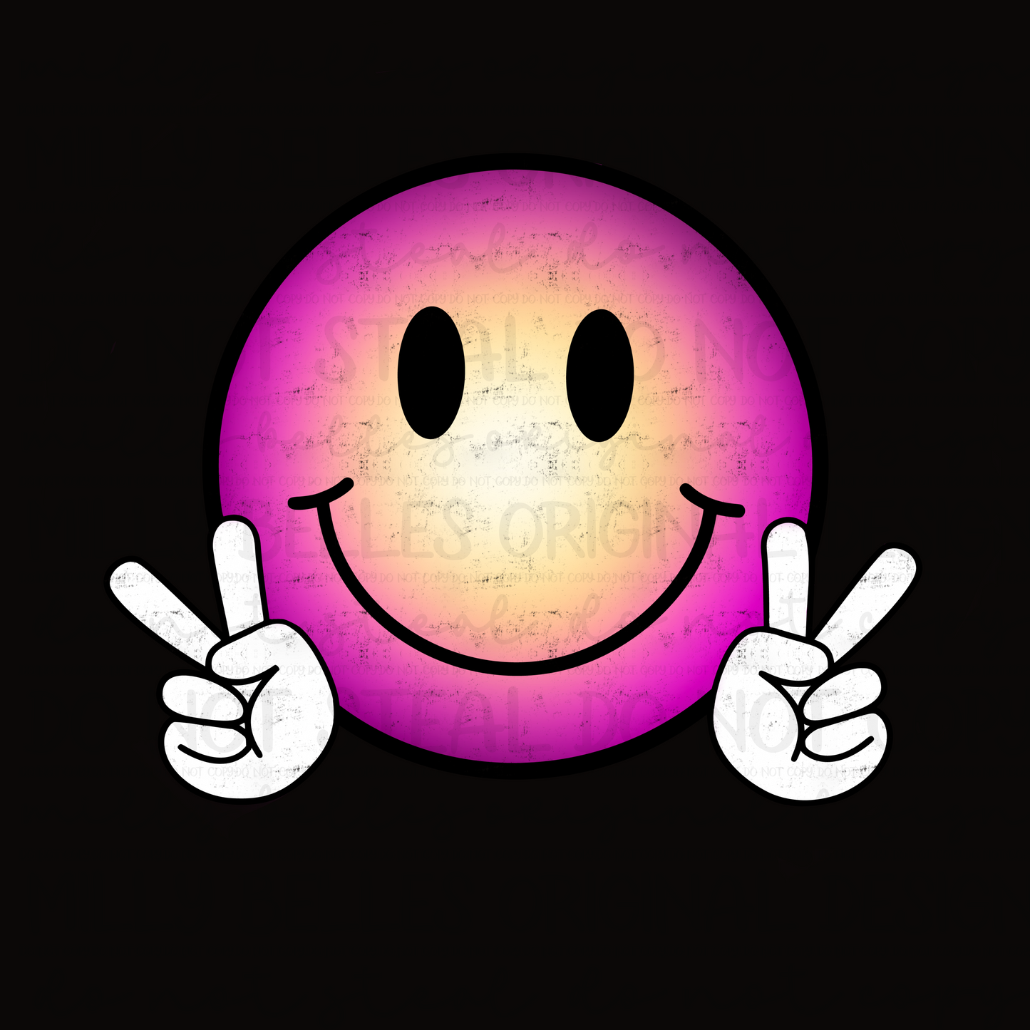 Ombré Smiley PNG