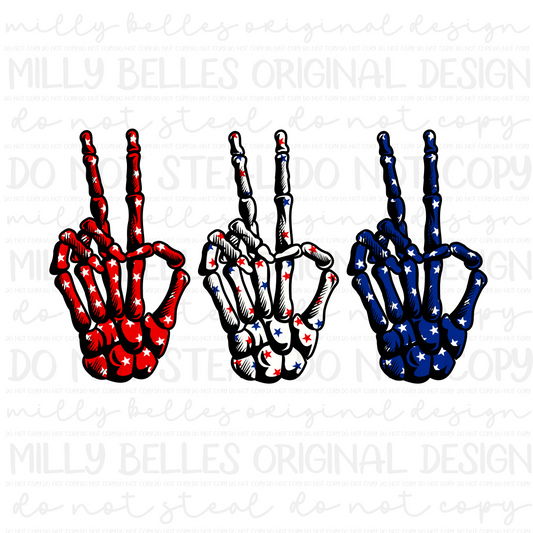 Skeleton hands PNG