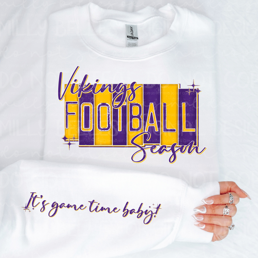 Minnesota Retro Football season PNG