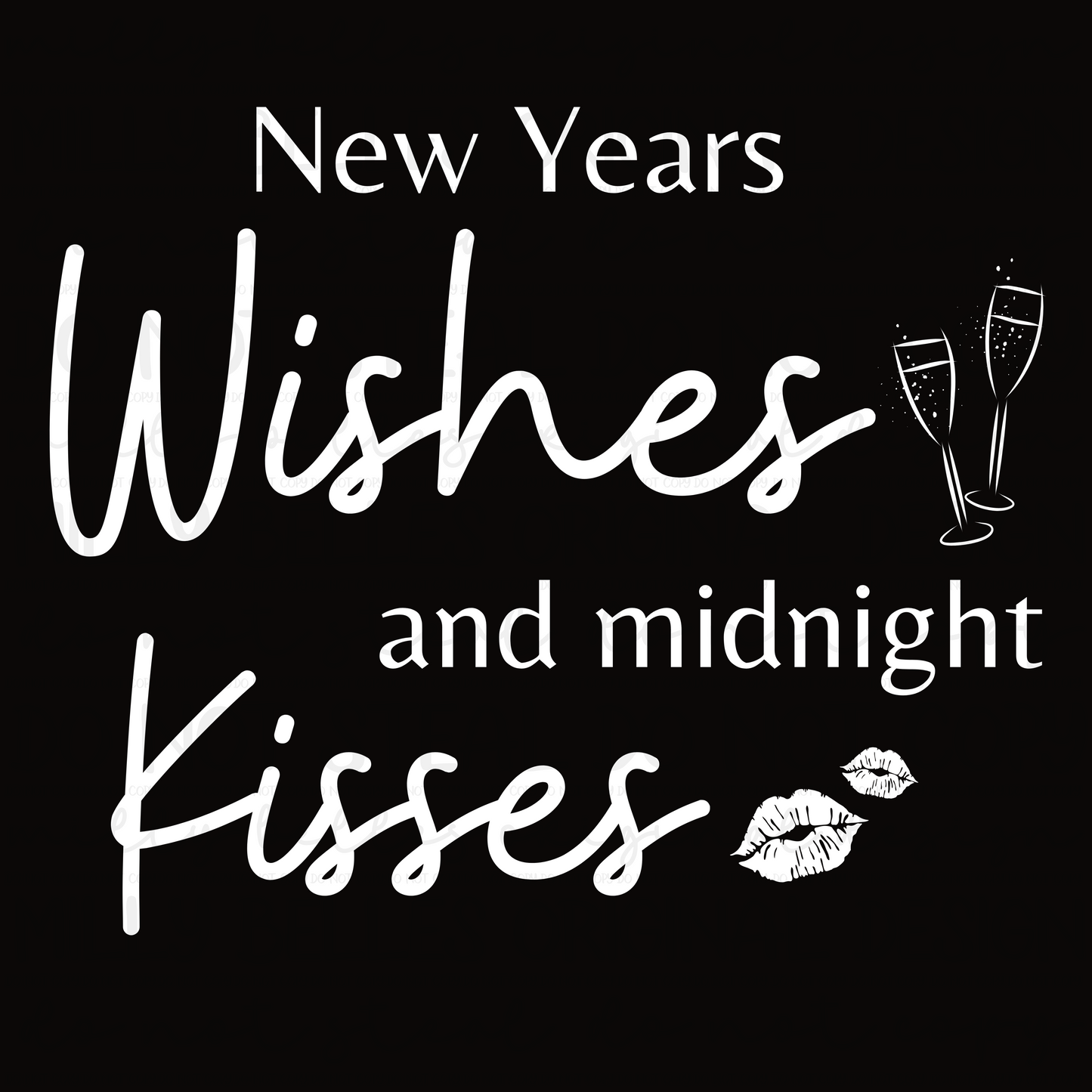 New Years wishes PNG