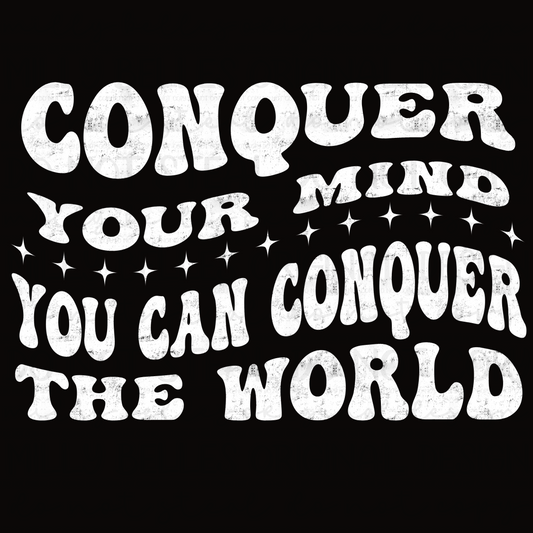 Conquer your mind PNG