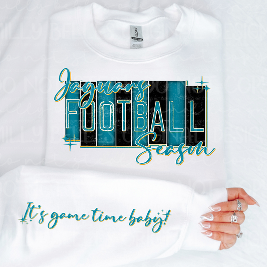 Jacksonville Retro Football season PNG