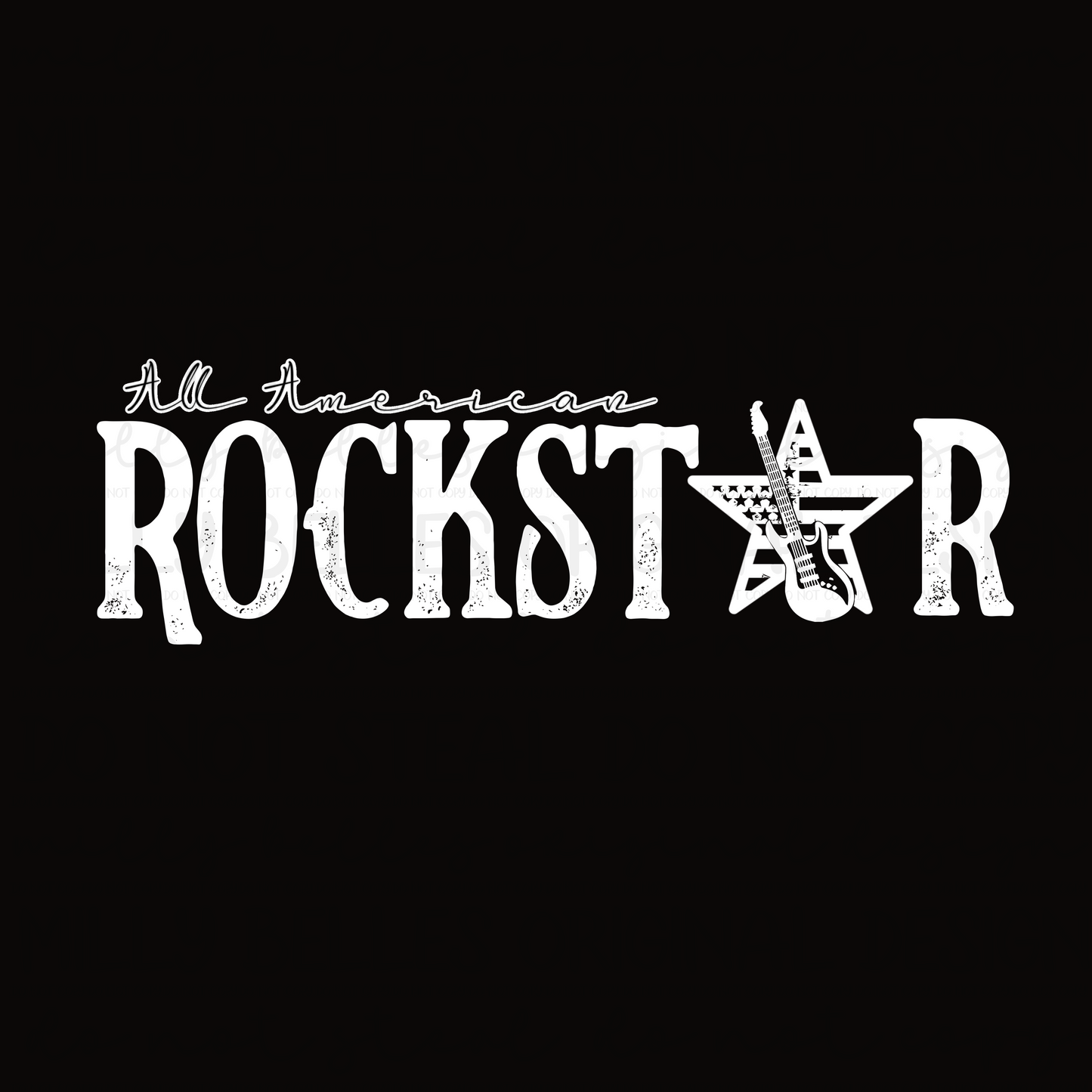 All American rockstar PNG