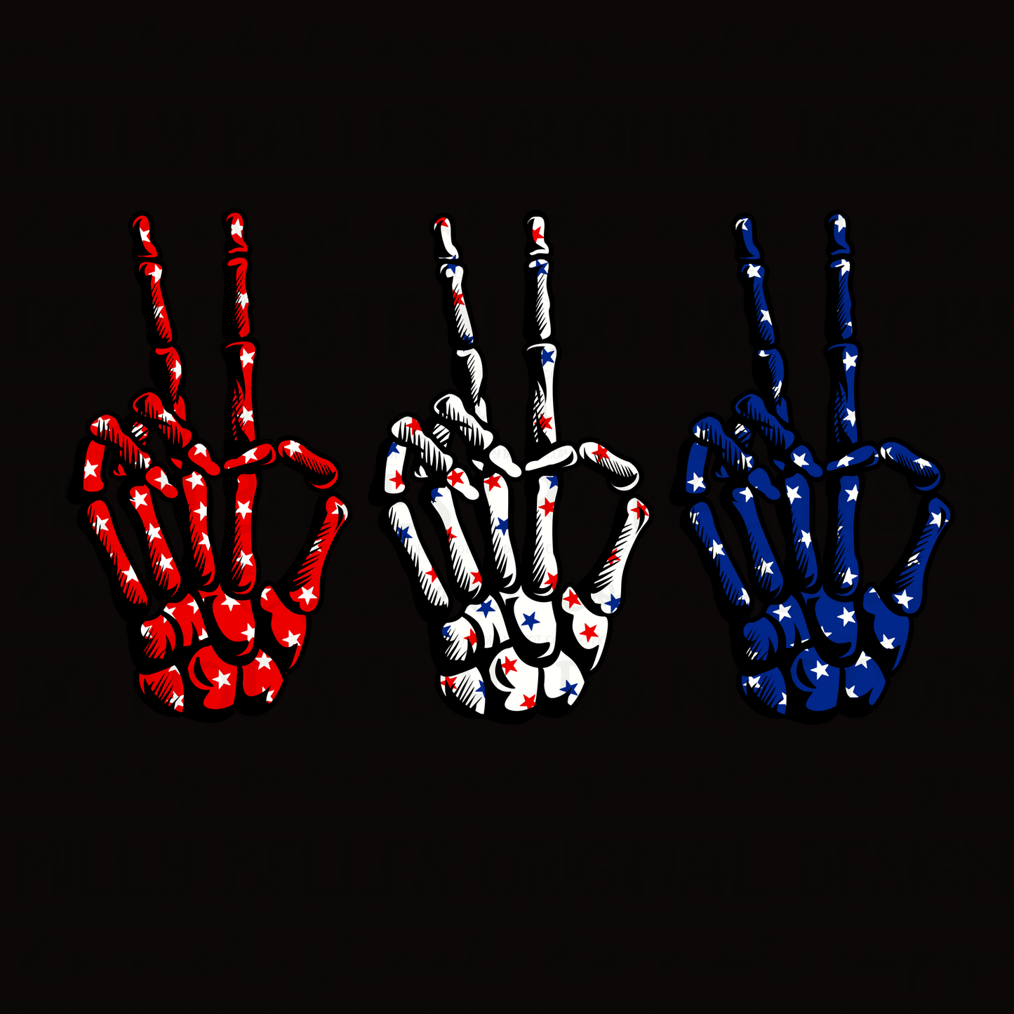 Skeleton hands PNG