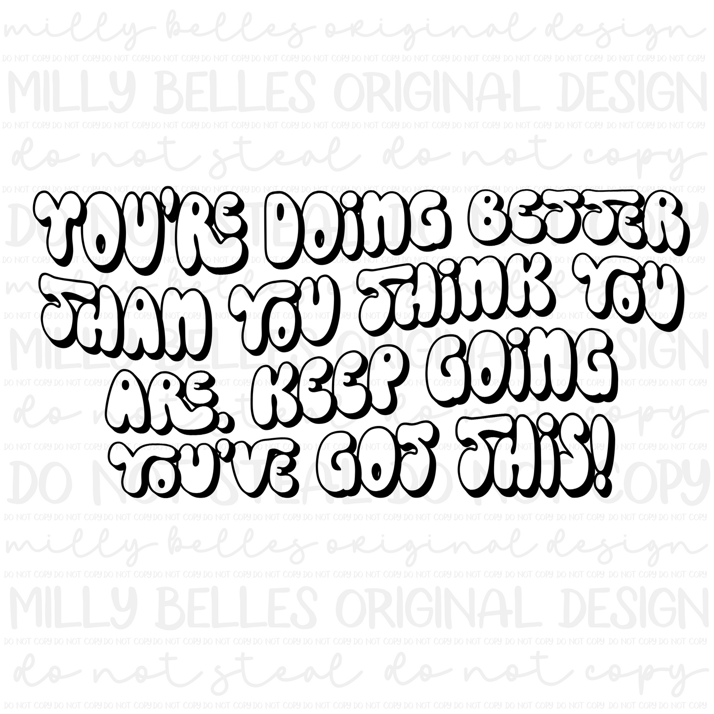 Better than you think PNG with pocket design