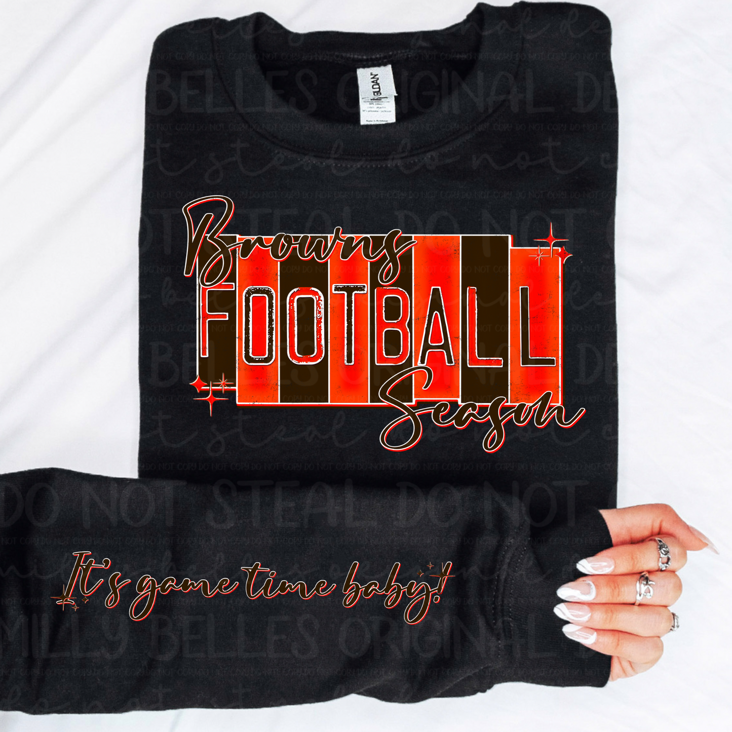 Cleveland Retro Football season PNG