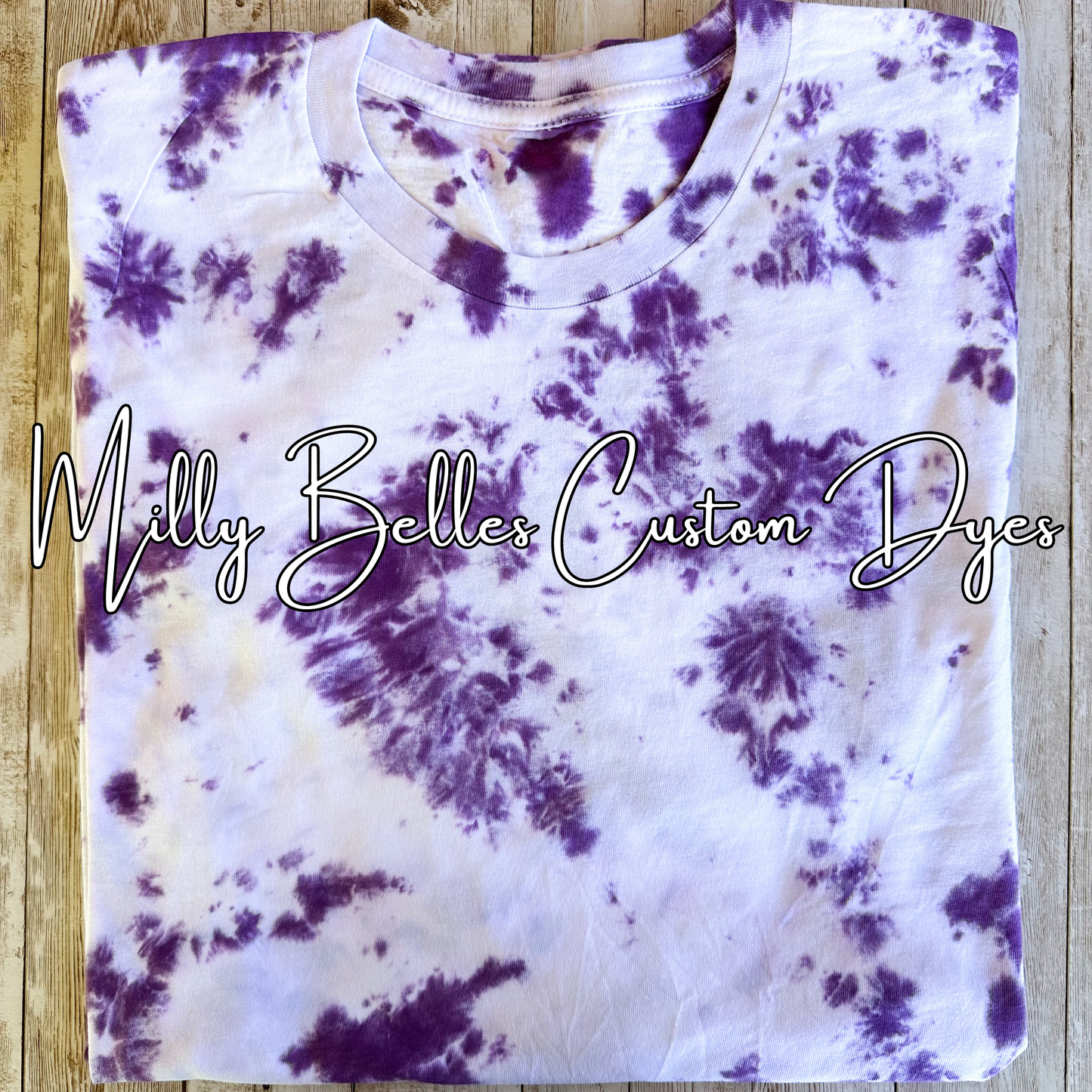 Purple Tie Dye Blank