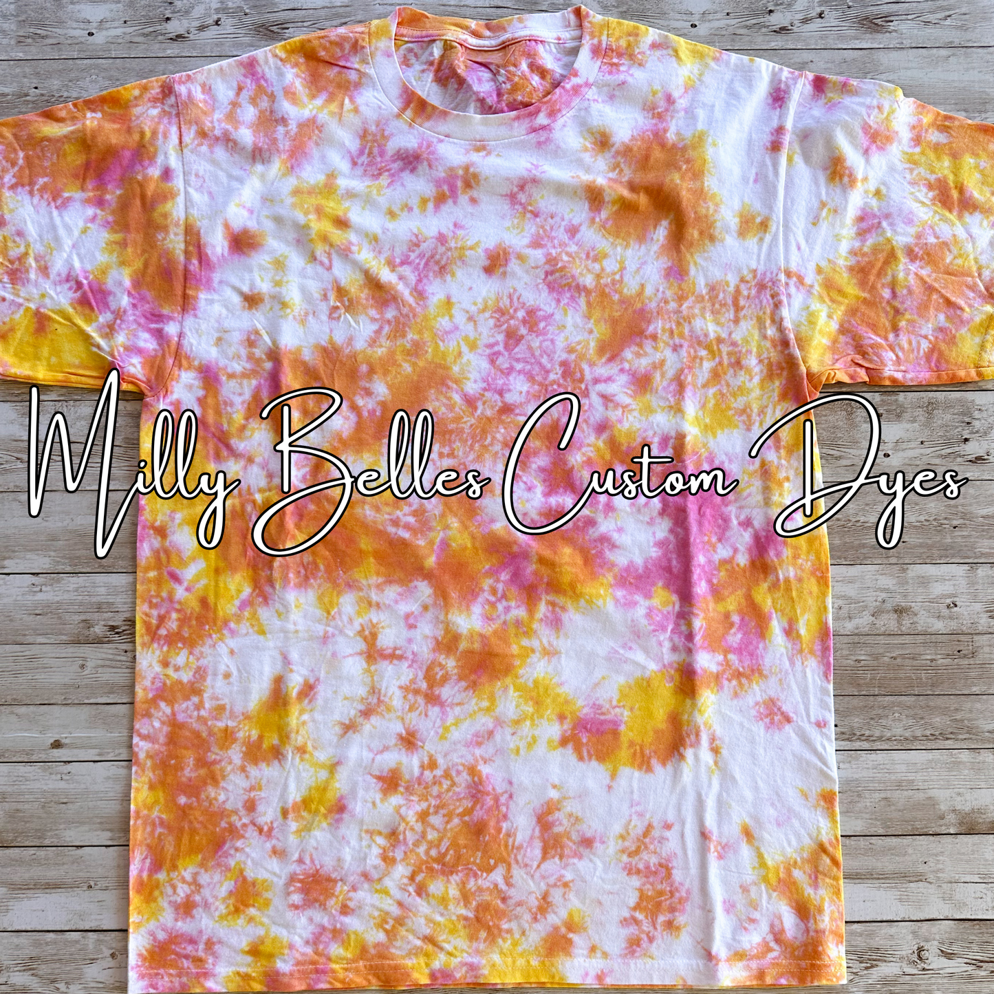 Sunset Tie Dye Blank