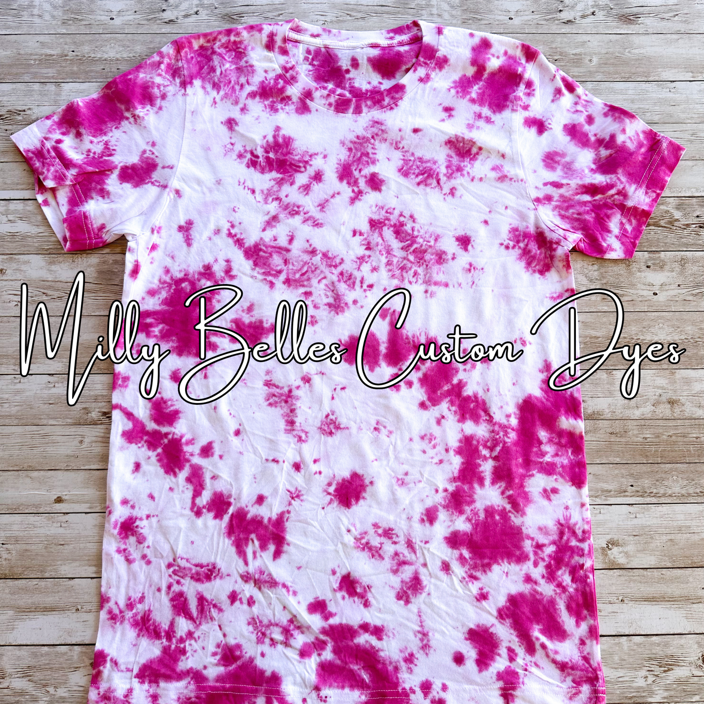 Dragon Fruit Tie Dye Blank