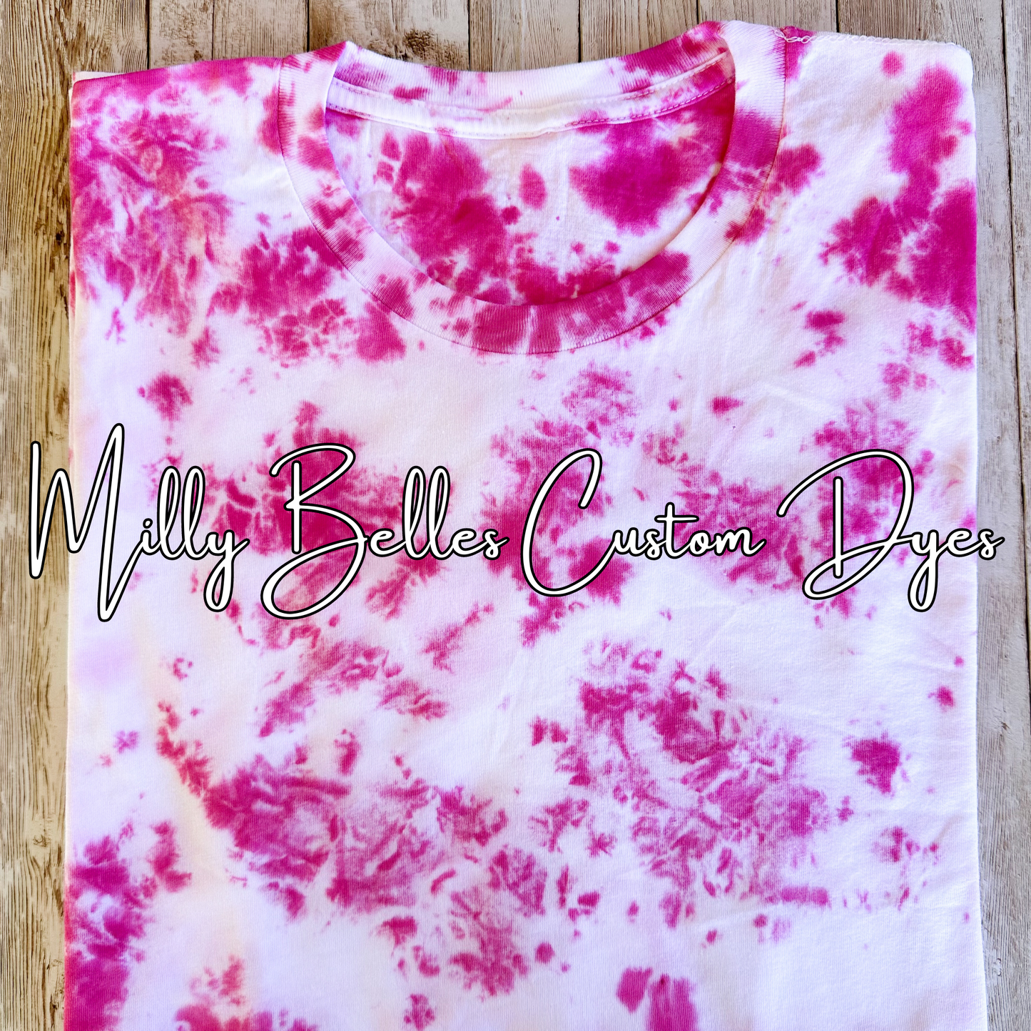 Dragon Fruit Tie Dye Blank