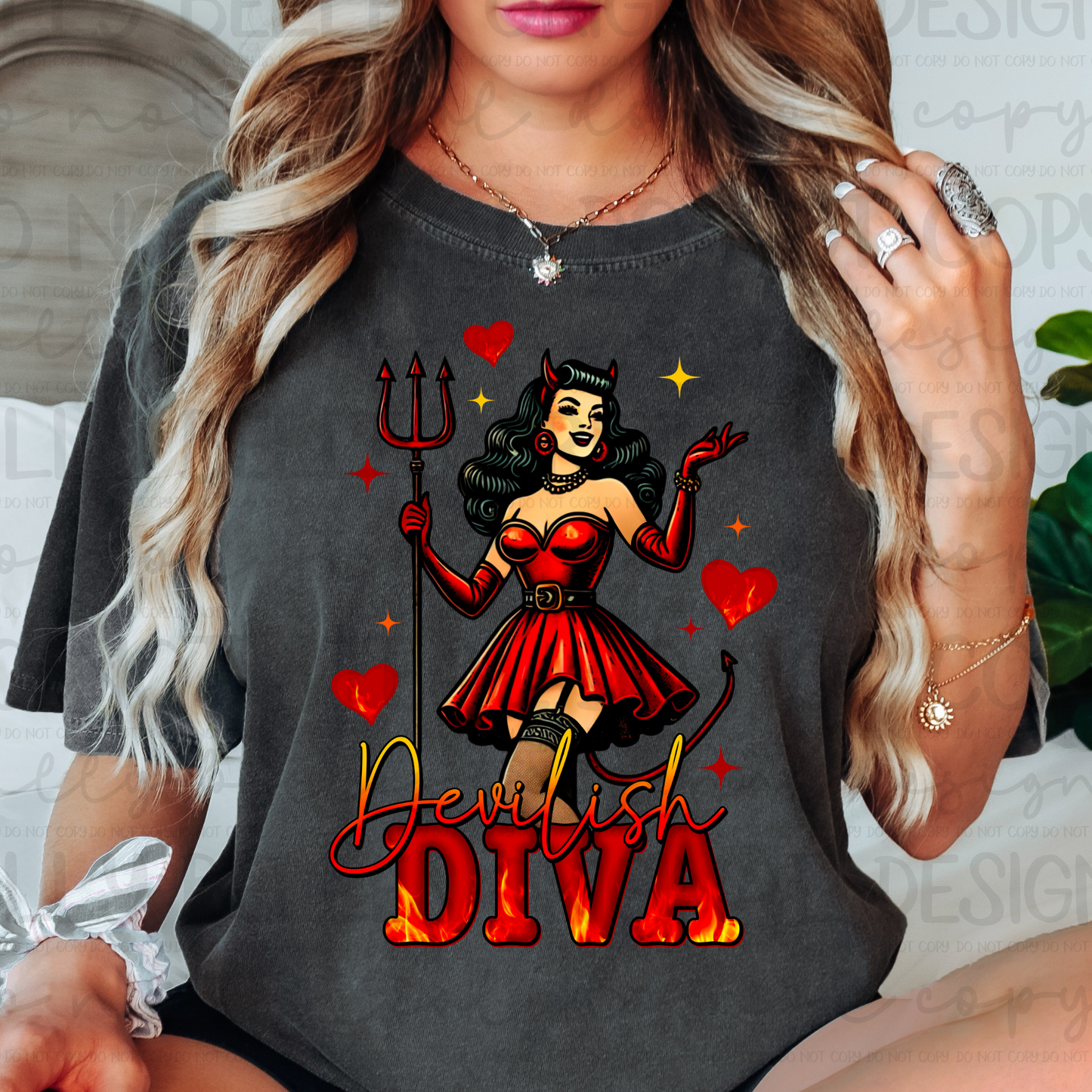 Devilish Diva PNG