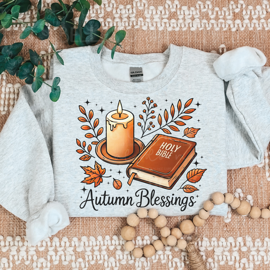 Autumn Blessings PNG