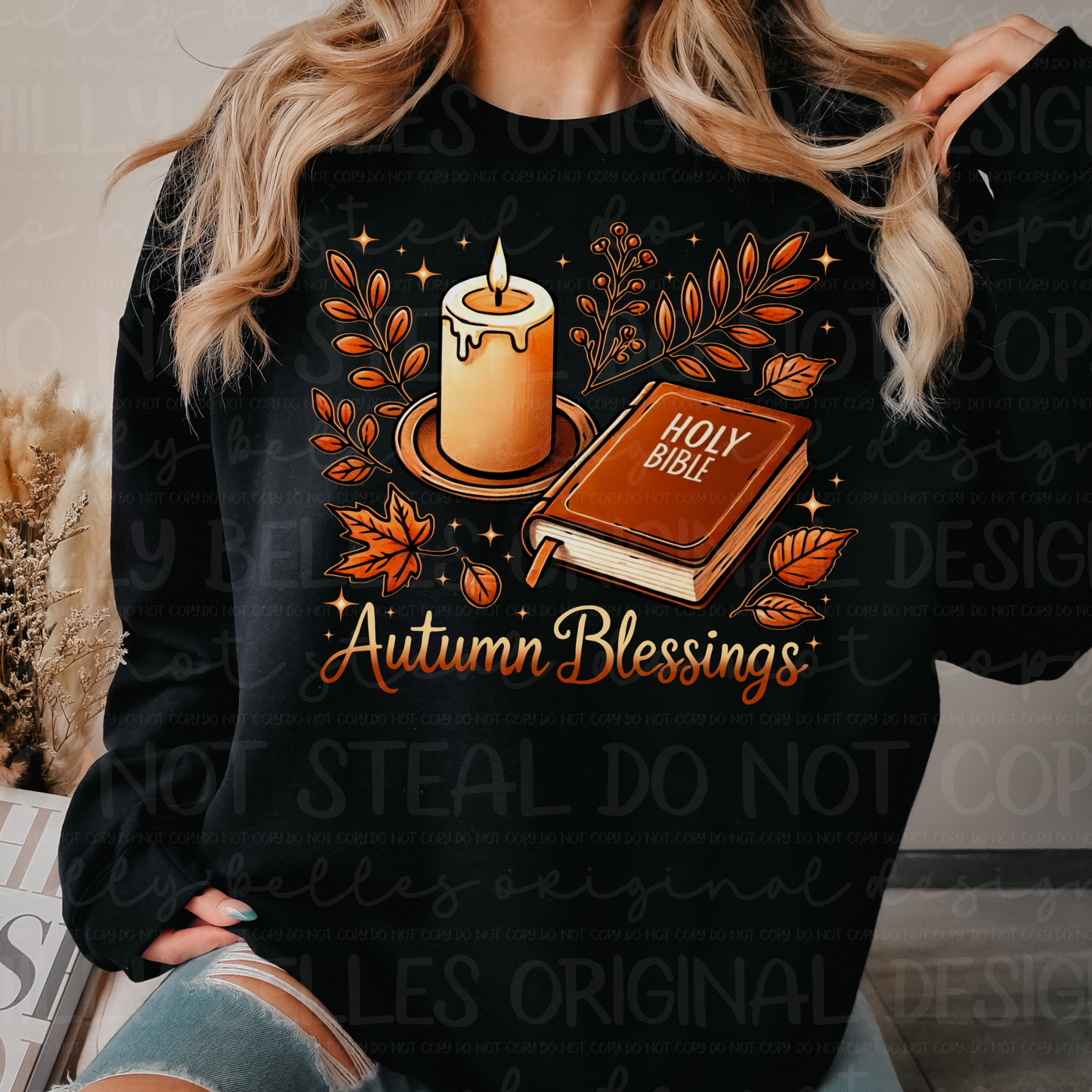 Autumn Blessings PNG