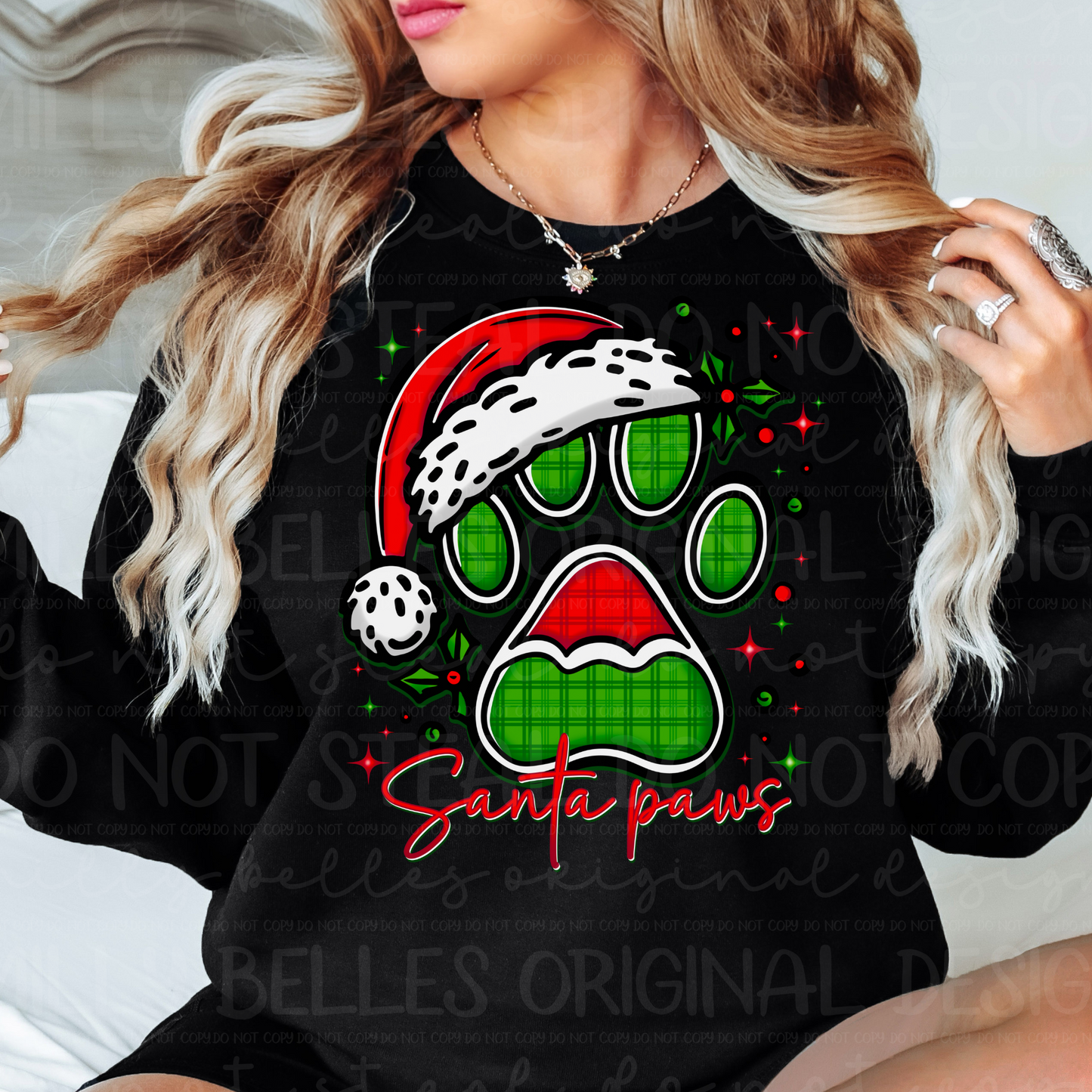 Santa paws PNG