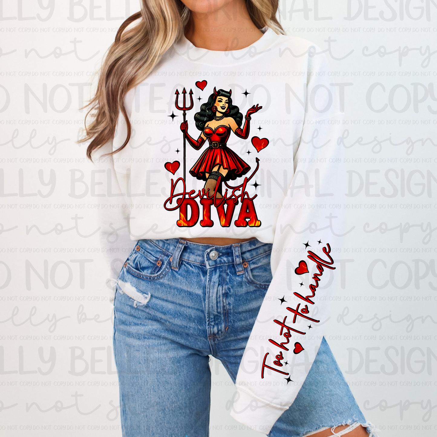 Devilish Diva PNG