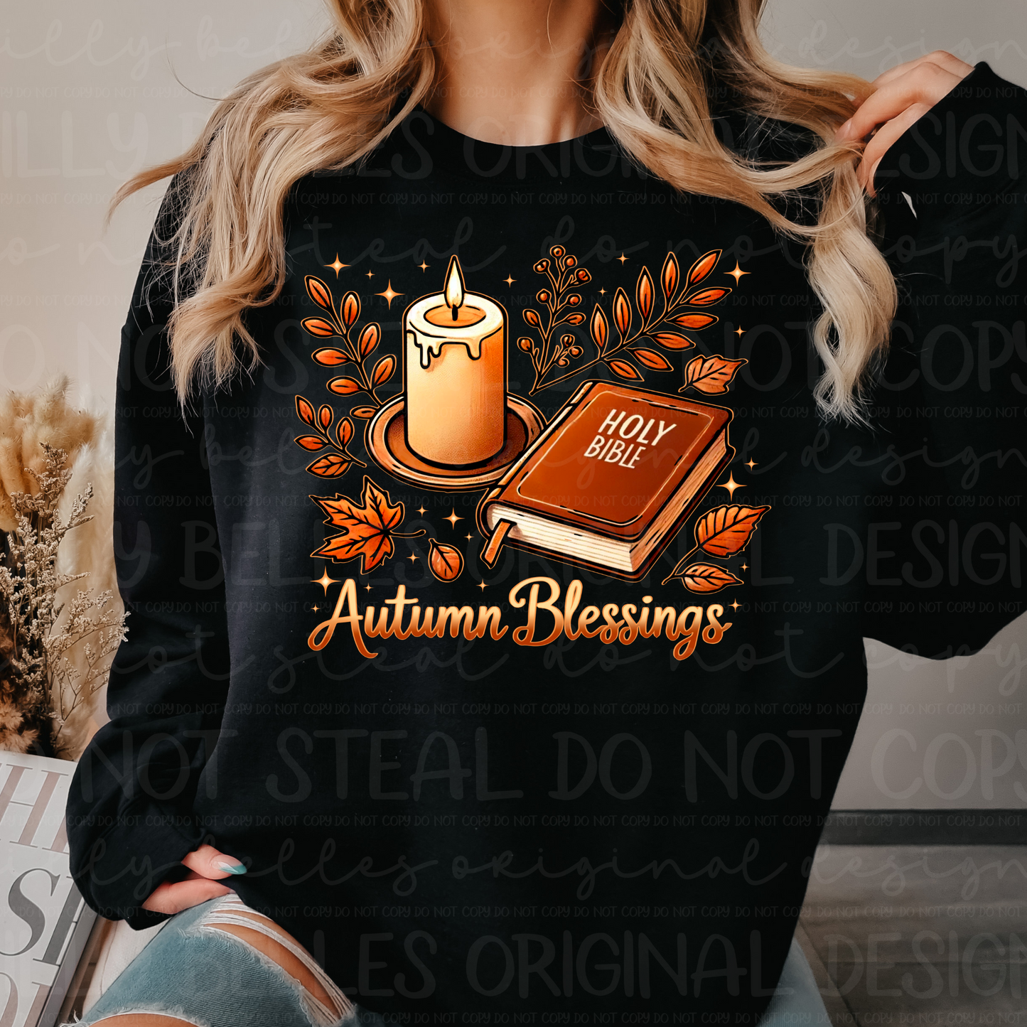 Autumn Blessings PNG