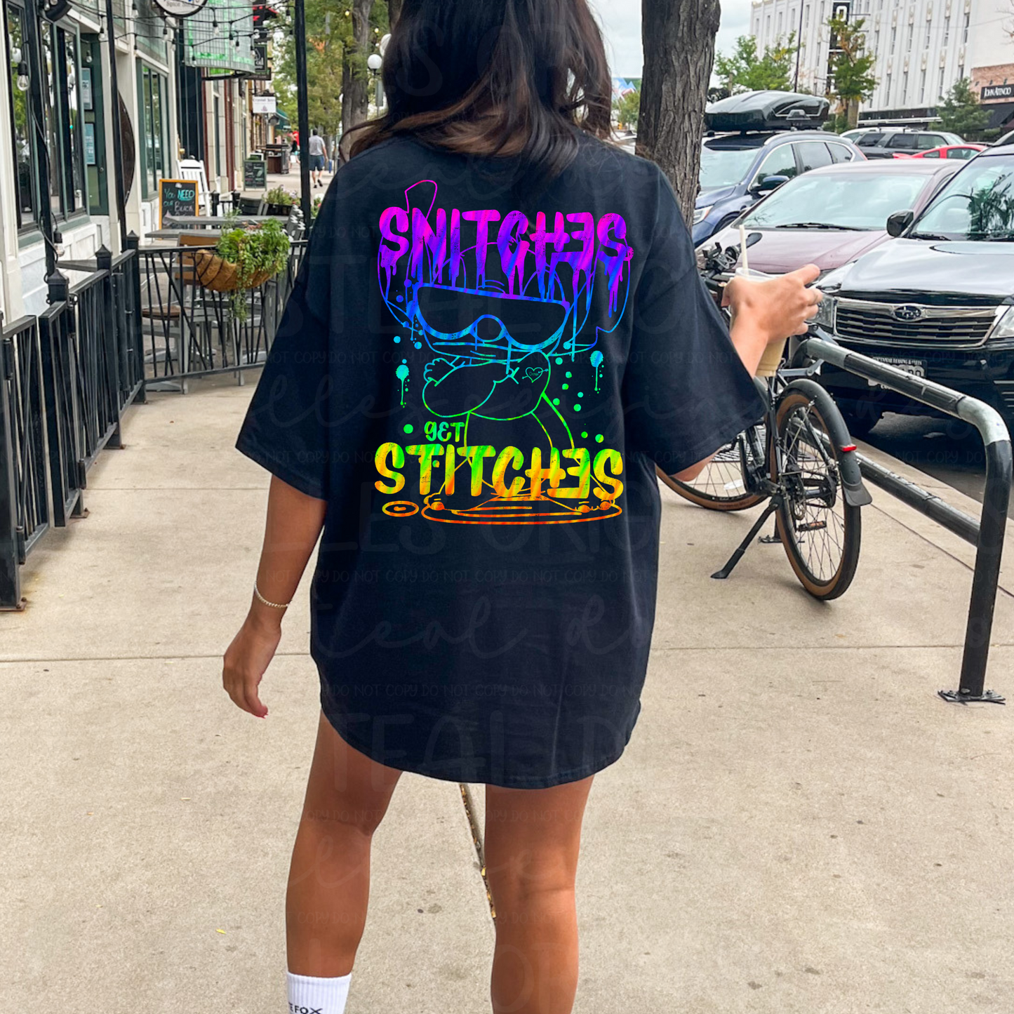 Snitches get stitches PNG