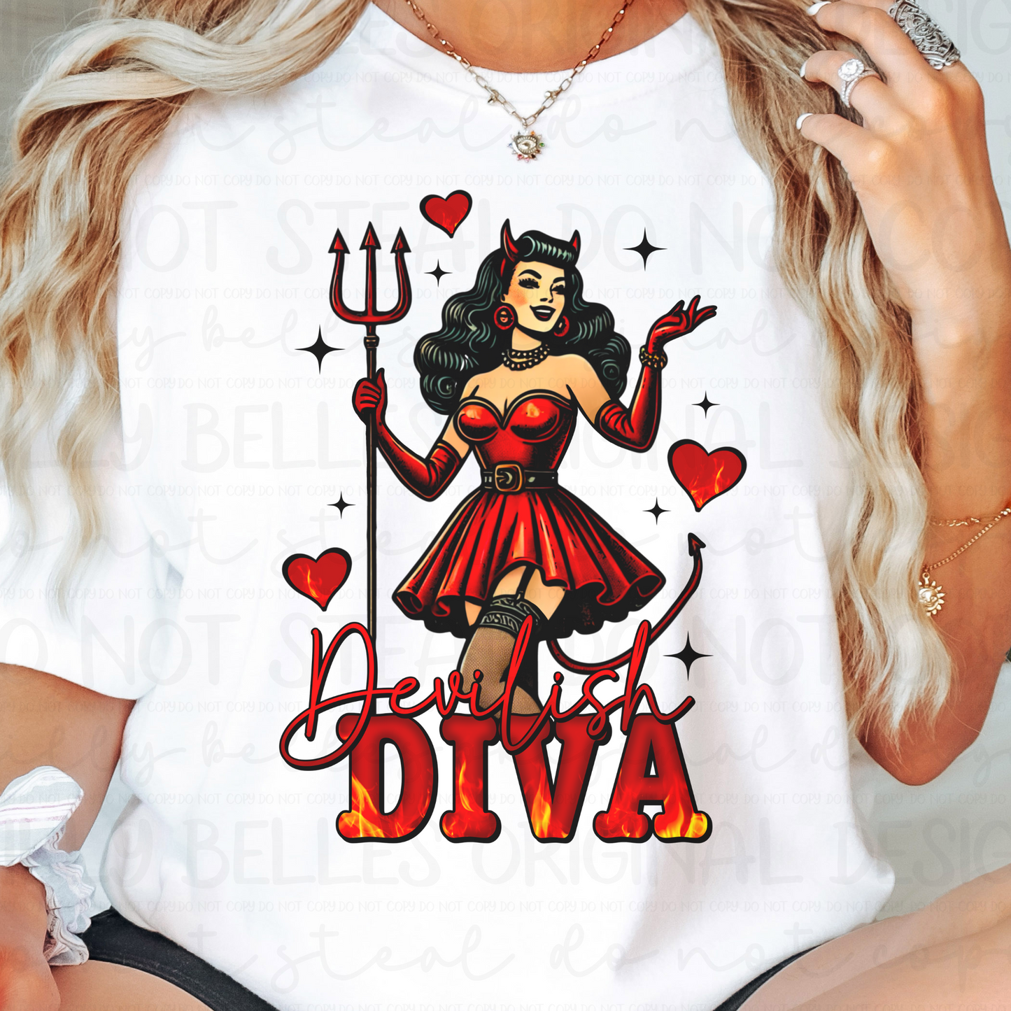 Devilish Diva PNG