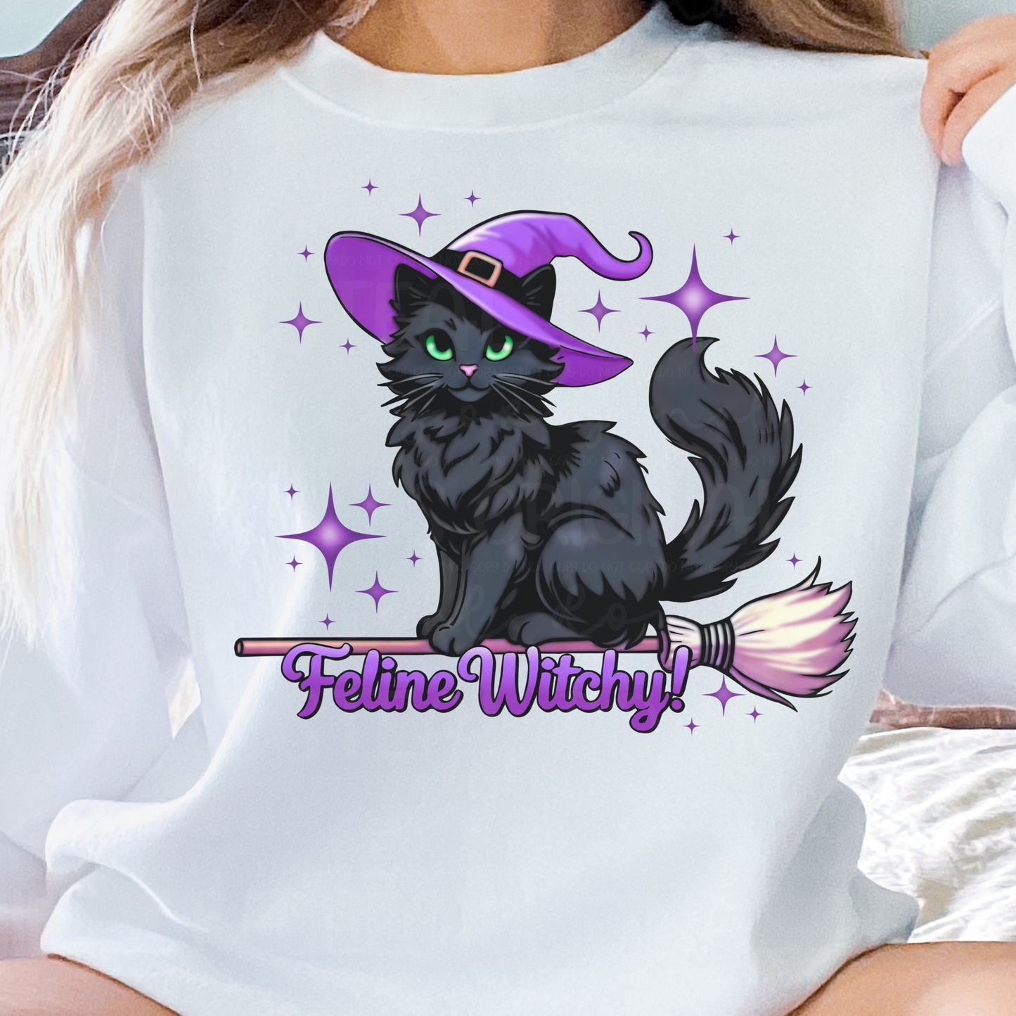 Feline Witchy PNG