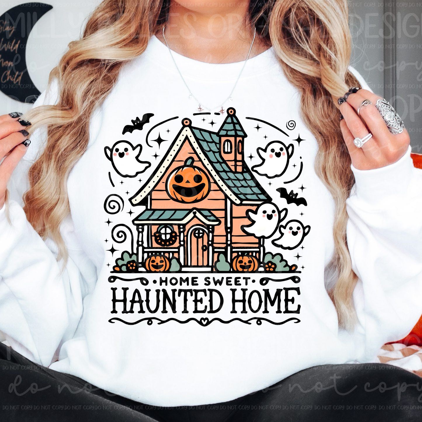 Home Sweet Haunted Home PNG